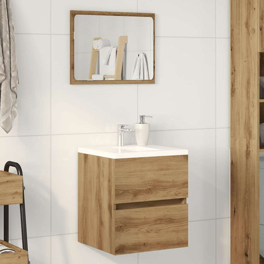 Bathroom Sink Cabinet Artisan Oak 41x38,5x45 cm Engineered Wood