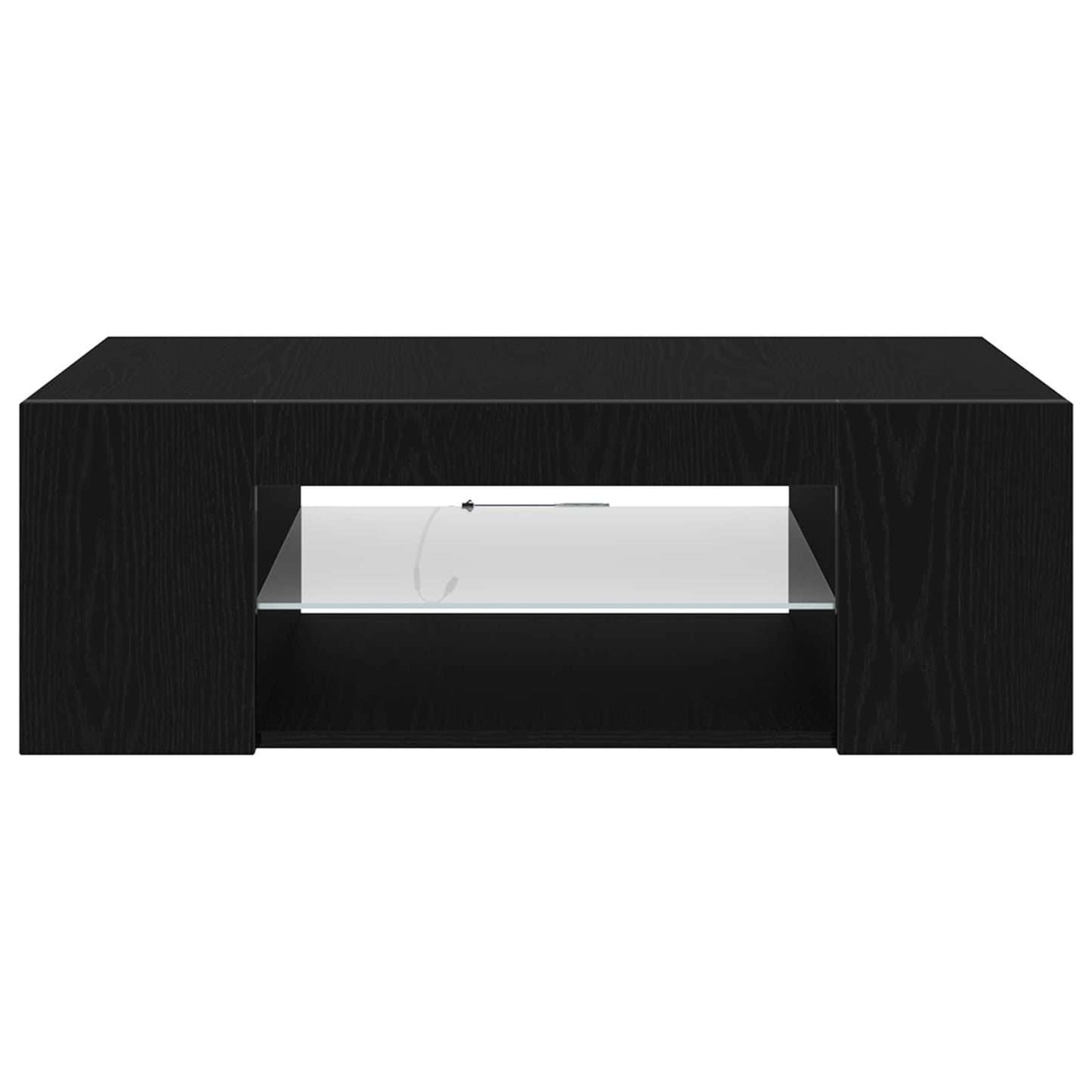 TV Cabinet Black Oak 90 x 39 x 30 cm Engineered Wood