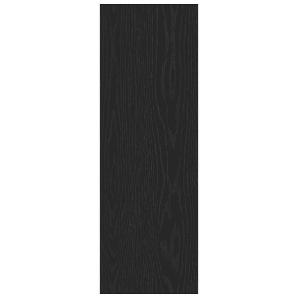 Wall TV Cabinet 2 pcs Black Oak 30.5 x 28.5 x 90 cm