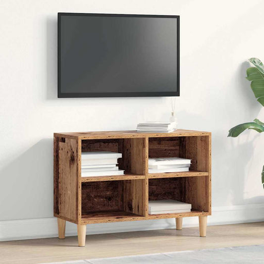 TV Cabinet 69.5 x 30 x 50 cm Old wood Engineered Wood