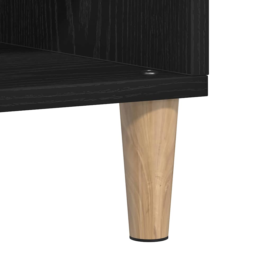 Sideboard 103.5 x 35 x 70 cm Engineered Wood Black Oak