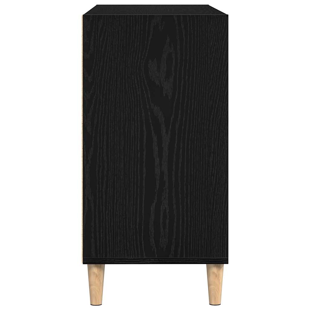 Sideboard 103.5 x 35 x 70 cm Engineered Wood Black Oak