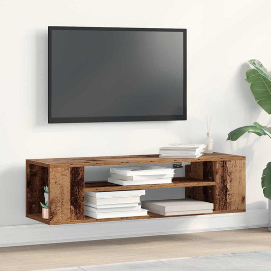 TV Cabinet 100 x 30 x 26.5 cm Old wood Engineered Wood