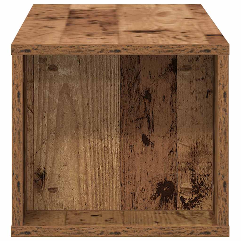 TV Cabinet Old wood 100 x 30 x 26.5 cm Engineered Wood