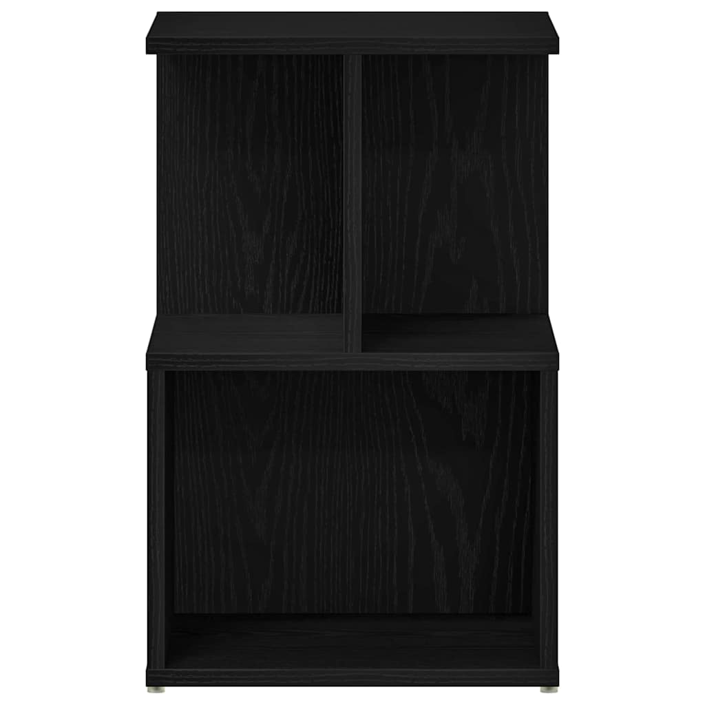 Bedside Cabinet Black Oak 35 x 35 x 55 cm Engineered Wood
