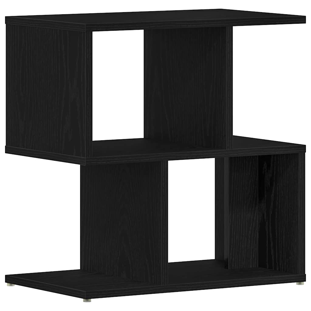 Bedside Cabinet 2 pcs Black Oak 50 x 30 x 51,5 cm