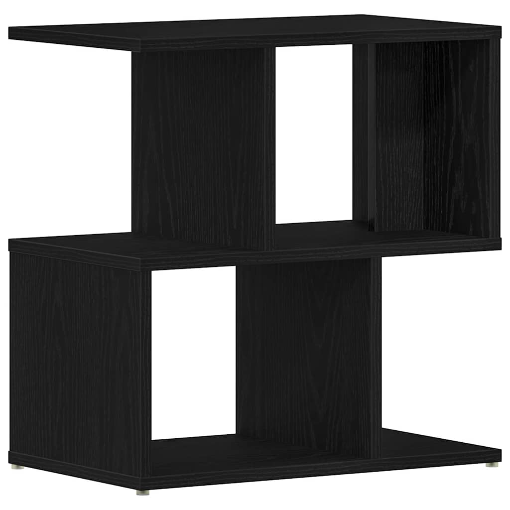 Bedside Cabinet 2 pcs Black Oak 50 x 30 x 51,5 cm