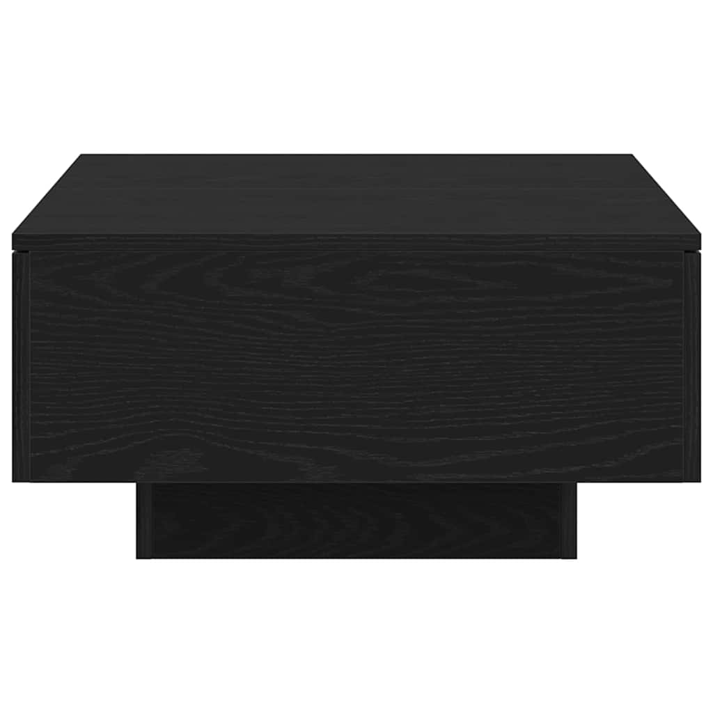 Coffee Table Black Oak 90 x 60 x 31 cm Engineered Wood