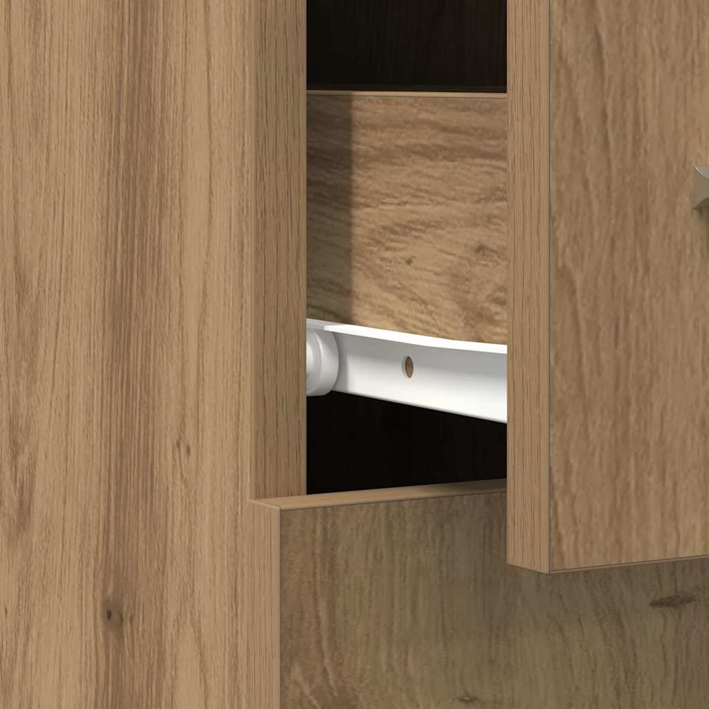 Apothecary Cabinet 20 x 45.5 x 60 cm Engineered Wood