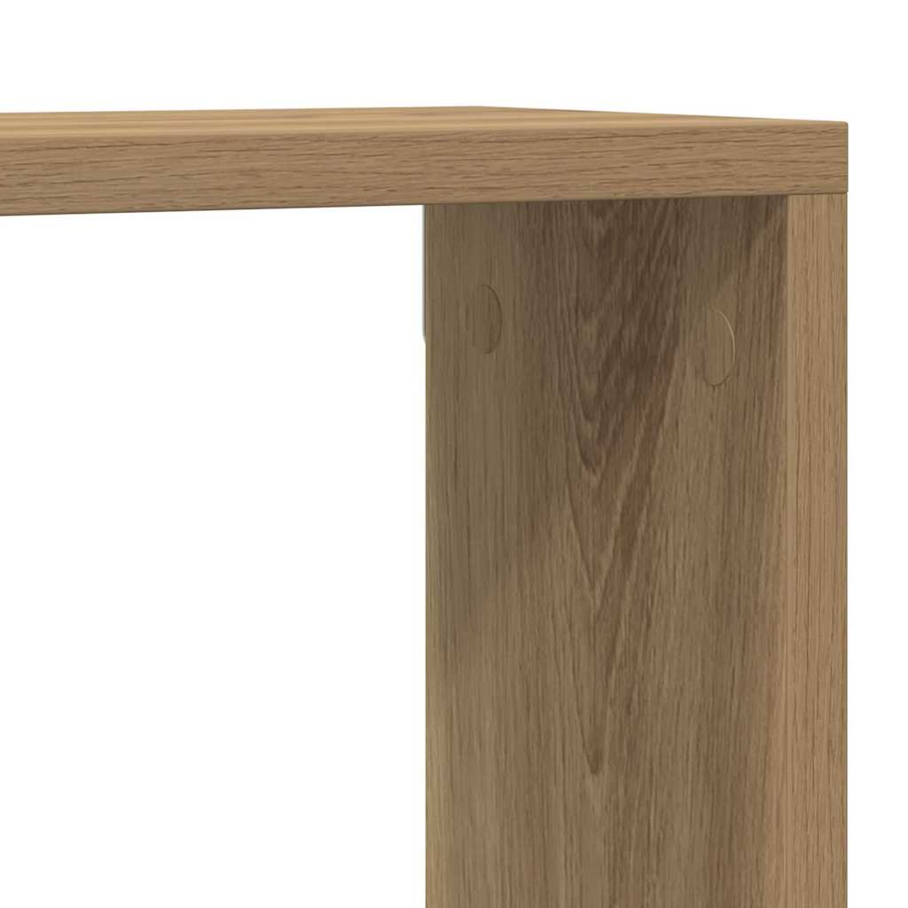 Wall Shelves 2 pcs Artisian Oak 80 x 15 x 26 cm Engineered Wood