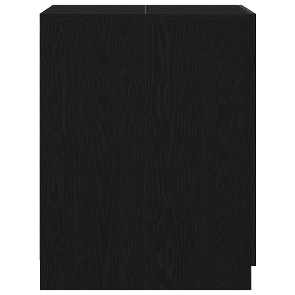 Washing Machine Cabinet Black Oak 70.5 x 71.5 x 91.5 cm