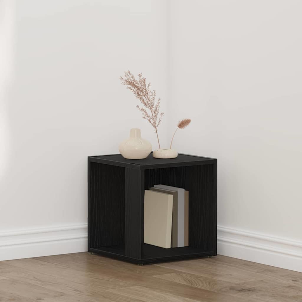 Corner Shelves 33 x 33 x 34.5 cm Engineered Wood Black Oak