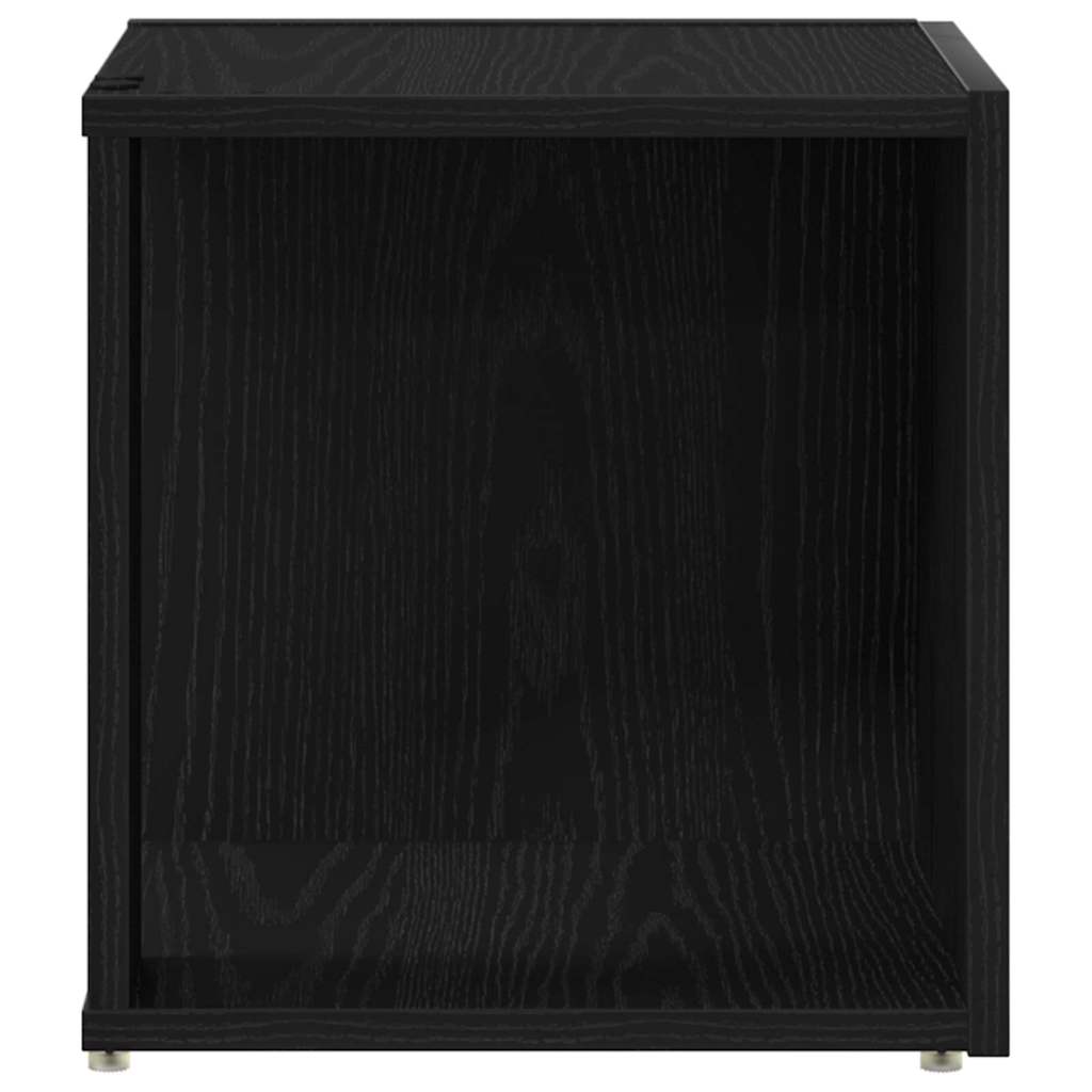 Corner Shelves 33 x 33 x 34.5 cm Engineered Wood Black Oak