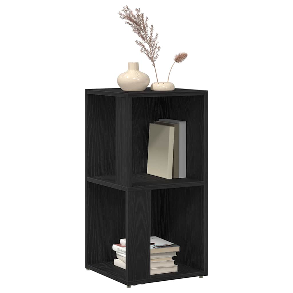 Corner Shelves Black Oak 33 x 33 x 67 cm Engineered Wood