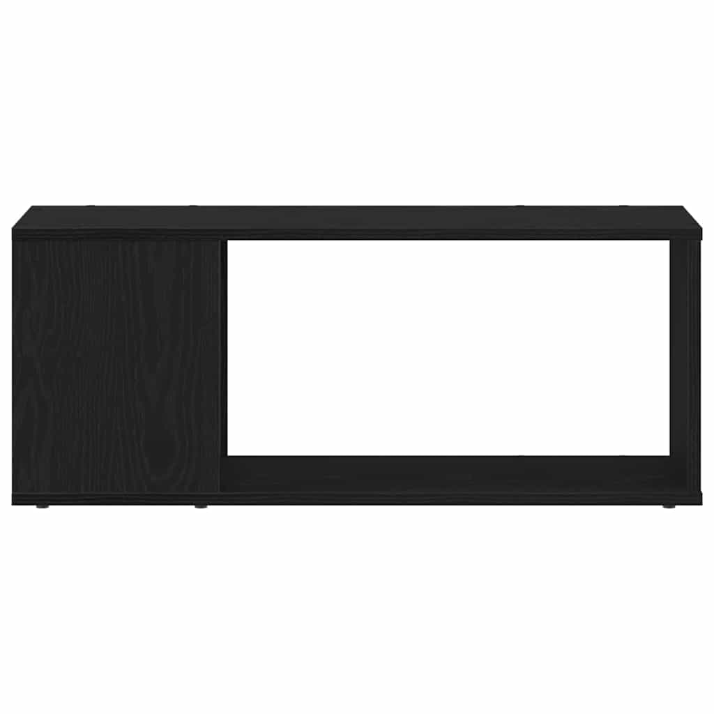 TV Cabinet Set 80 x 24 x 32 cm Black Oak Engineered Wood
