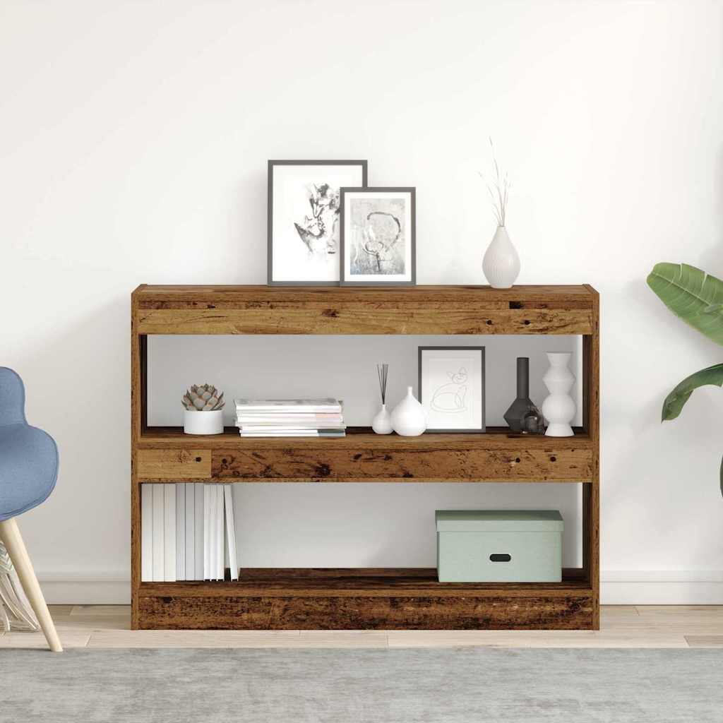 Bookcase Old wood 100 x 30 x 72 cm Engineered Wood