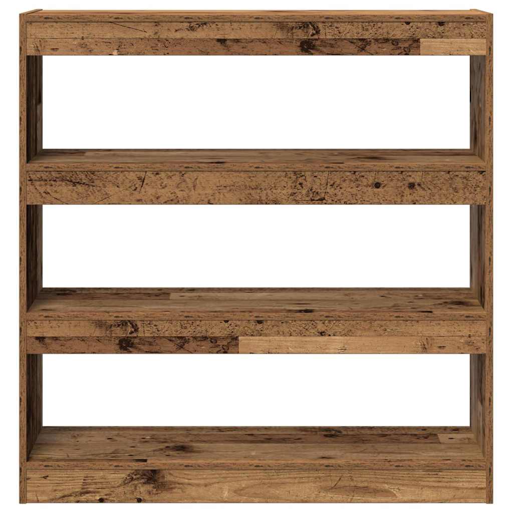 Book Cabinet Old wood 100 x 30 x 103 cm Engineered Wood