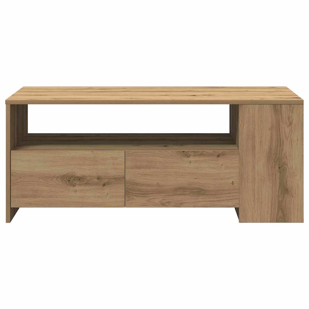 Coffee Table Artisan Oak 102 x 55 x 43.5 cm Engineered Wood