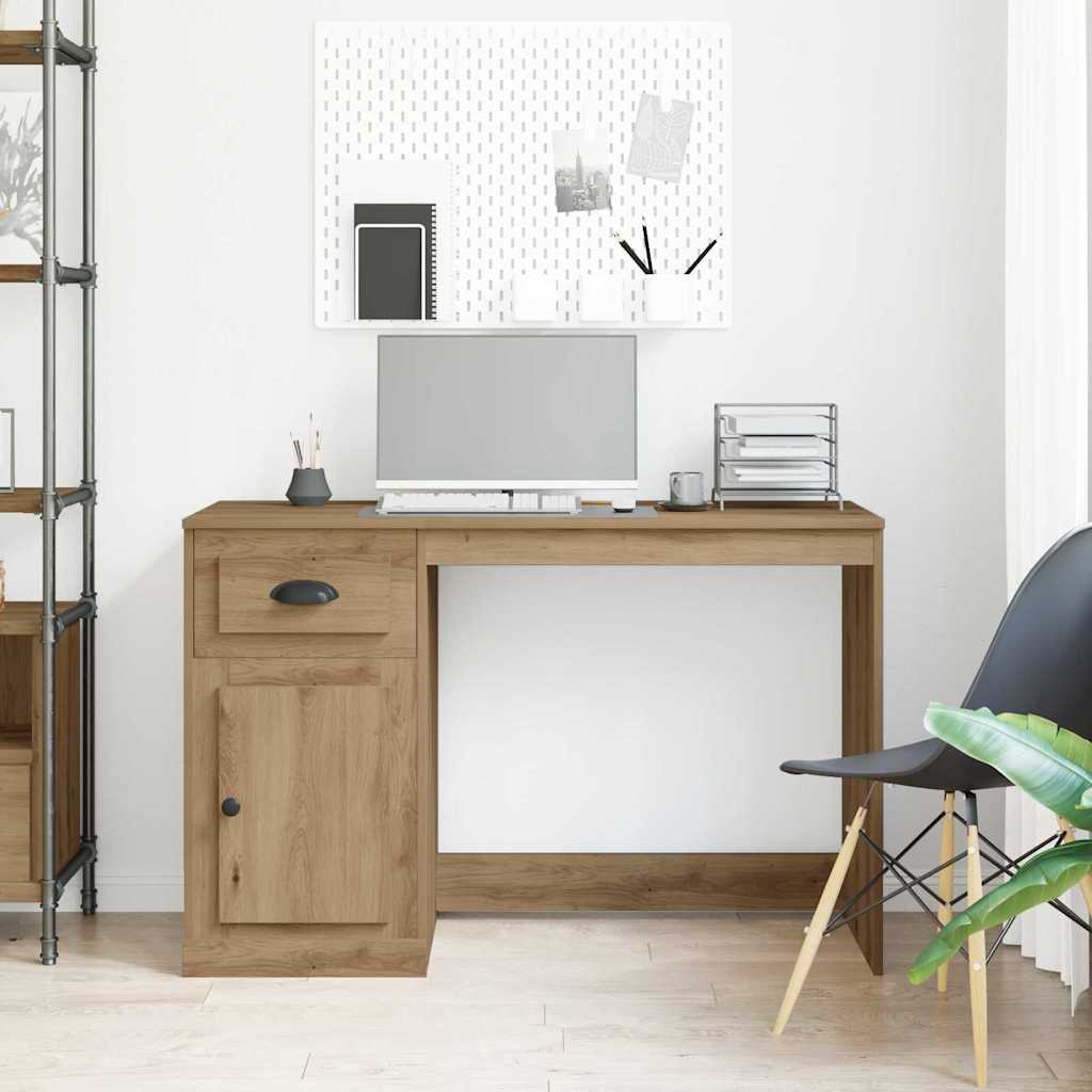 Desk Artisan Oak 50 x 115 x 75 cm Engineered Wood