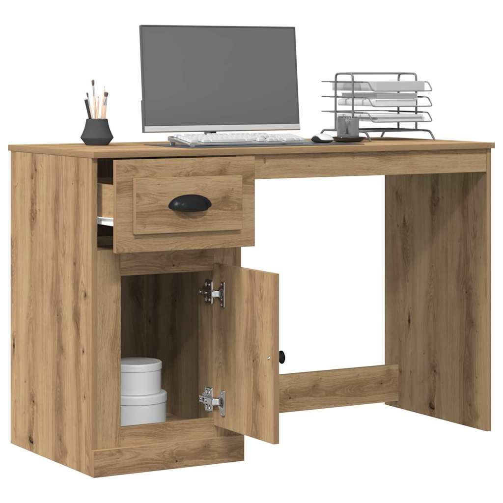 Desk Artisan Oak 50 x 115 x 75 cm Engineered Wood