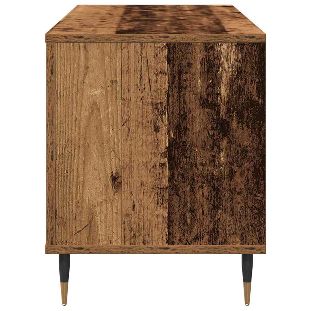 Record Cabinet Old wood 100 x 38 x 48 cm Engineered Wood