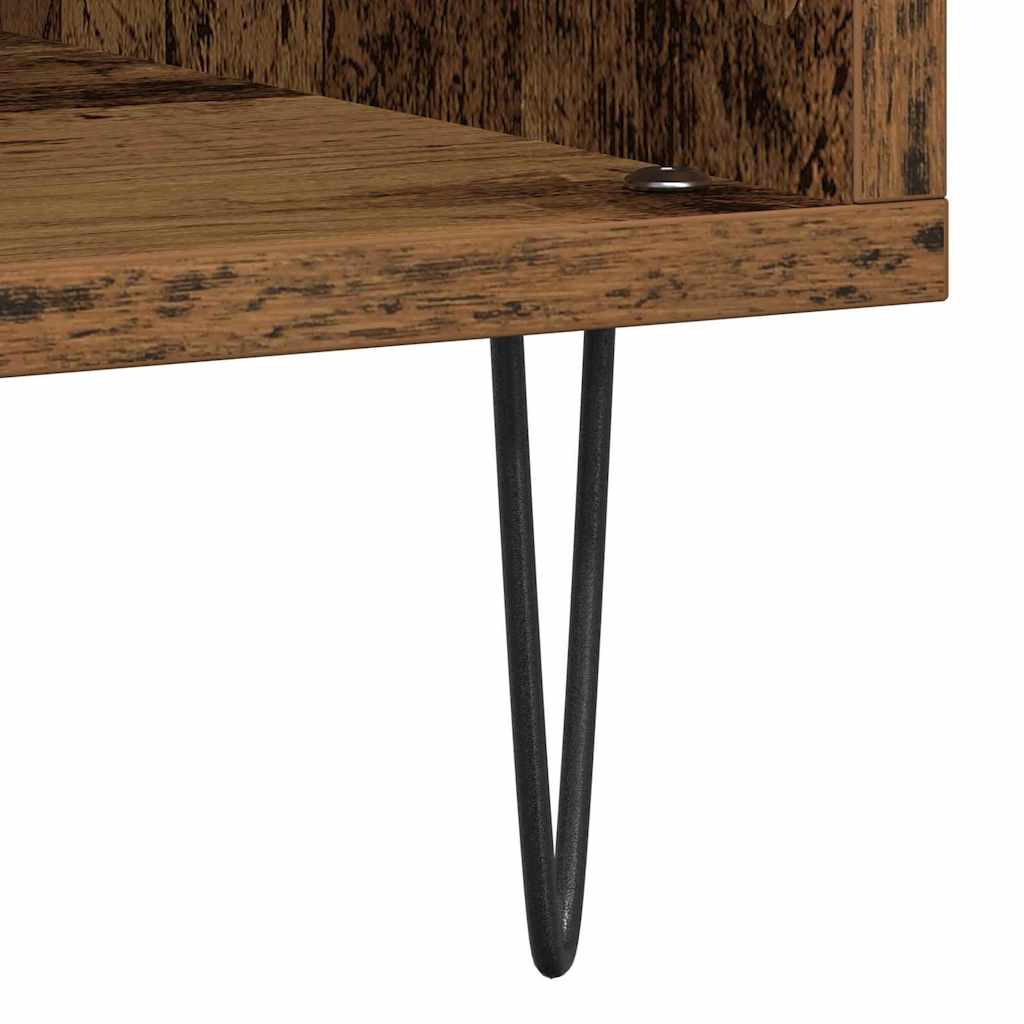 Record Cabinet Old wood 100 x 38 x 48 cm Engineered Wood