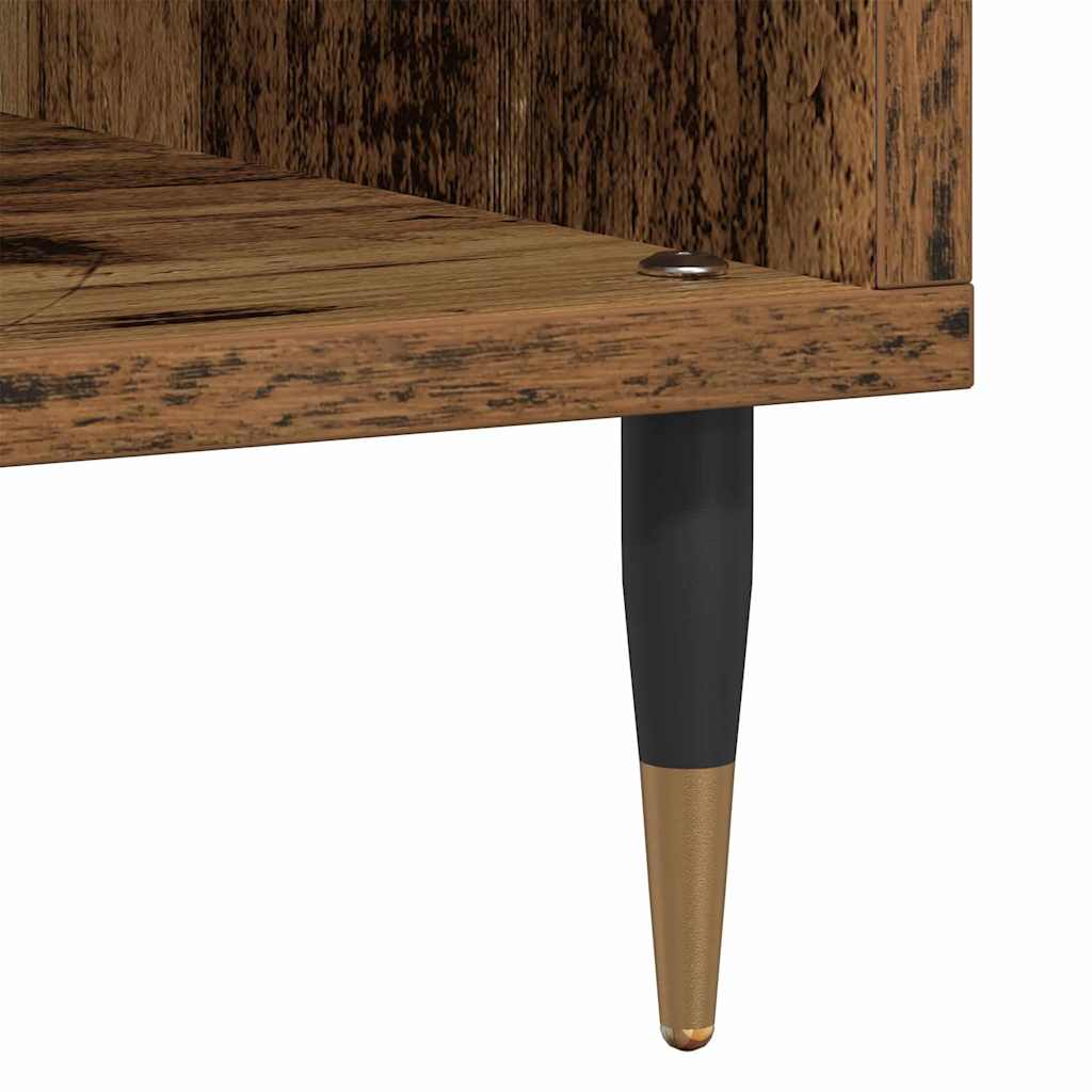 Record Cabinet Old wood 85 x 38 x 89 cm Engineered Wood