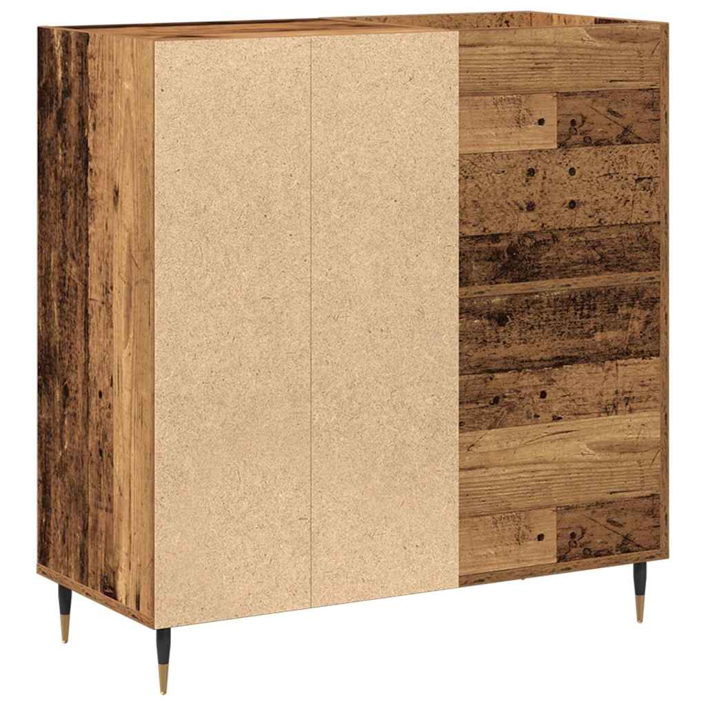 Record Cabinet Old wood 85 x 38 x 89 cm Engineered Wood
