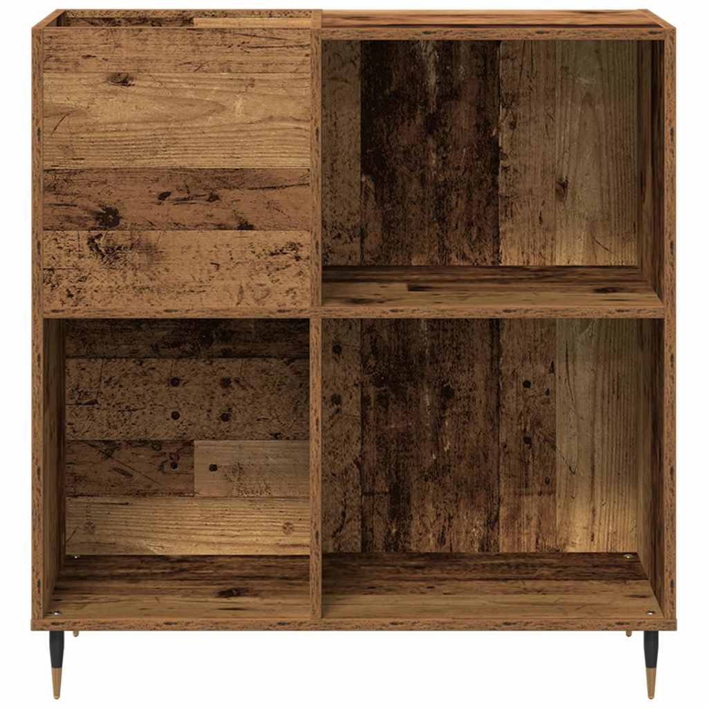 Record Cabinet Old wood 85 x 38 x 89 cm Engineered Wood