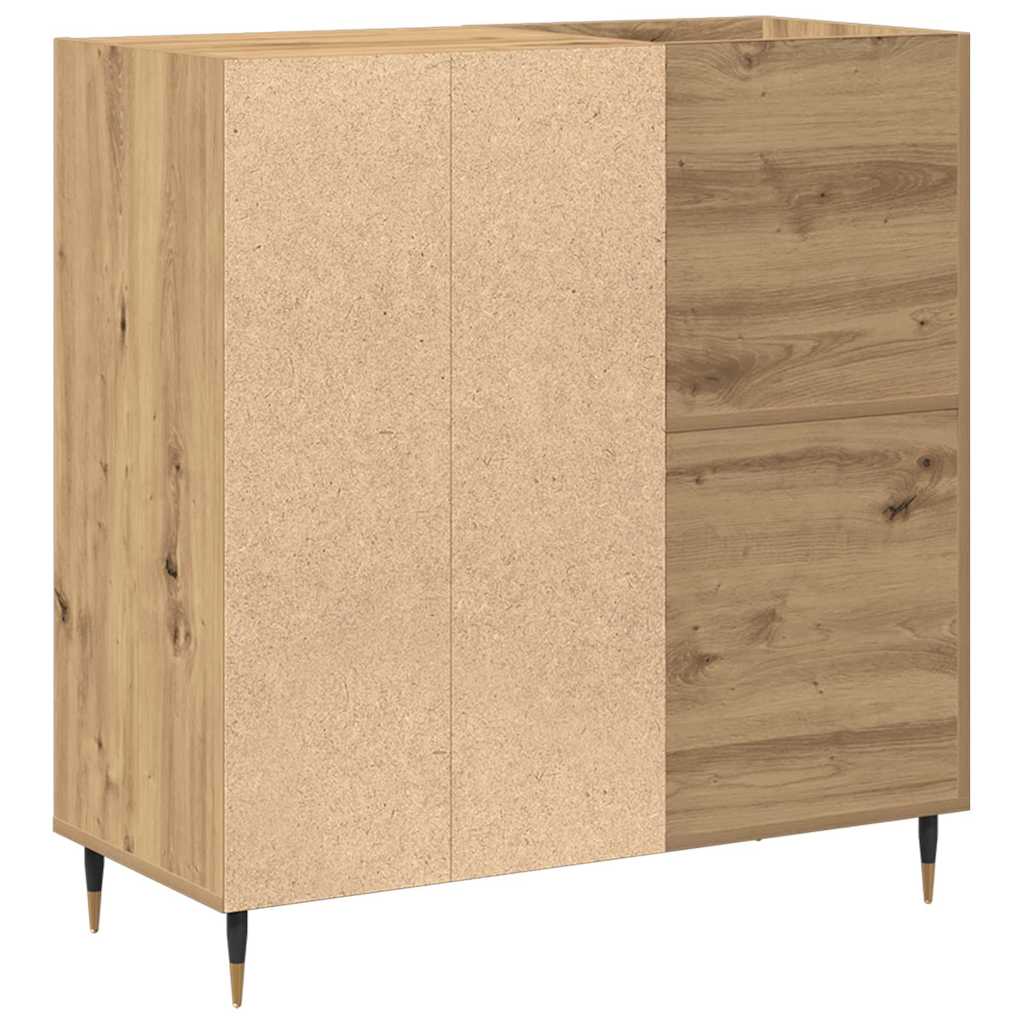 Record Cabinet Artisan oak 85 x 38 x 89 cm Engineered Wood
