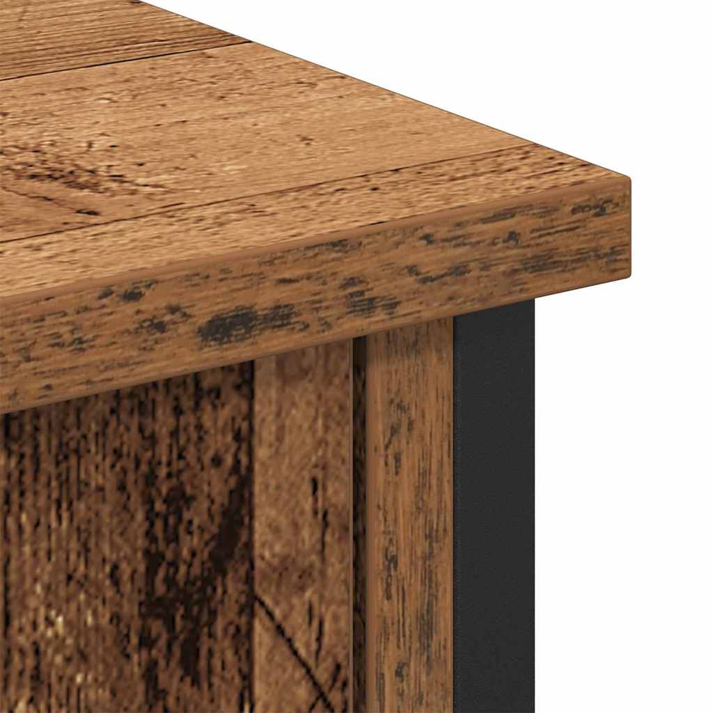 TV Cabinet Set Old Wood 101 x 35 x 65 cm Engineered Wood
