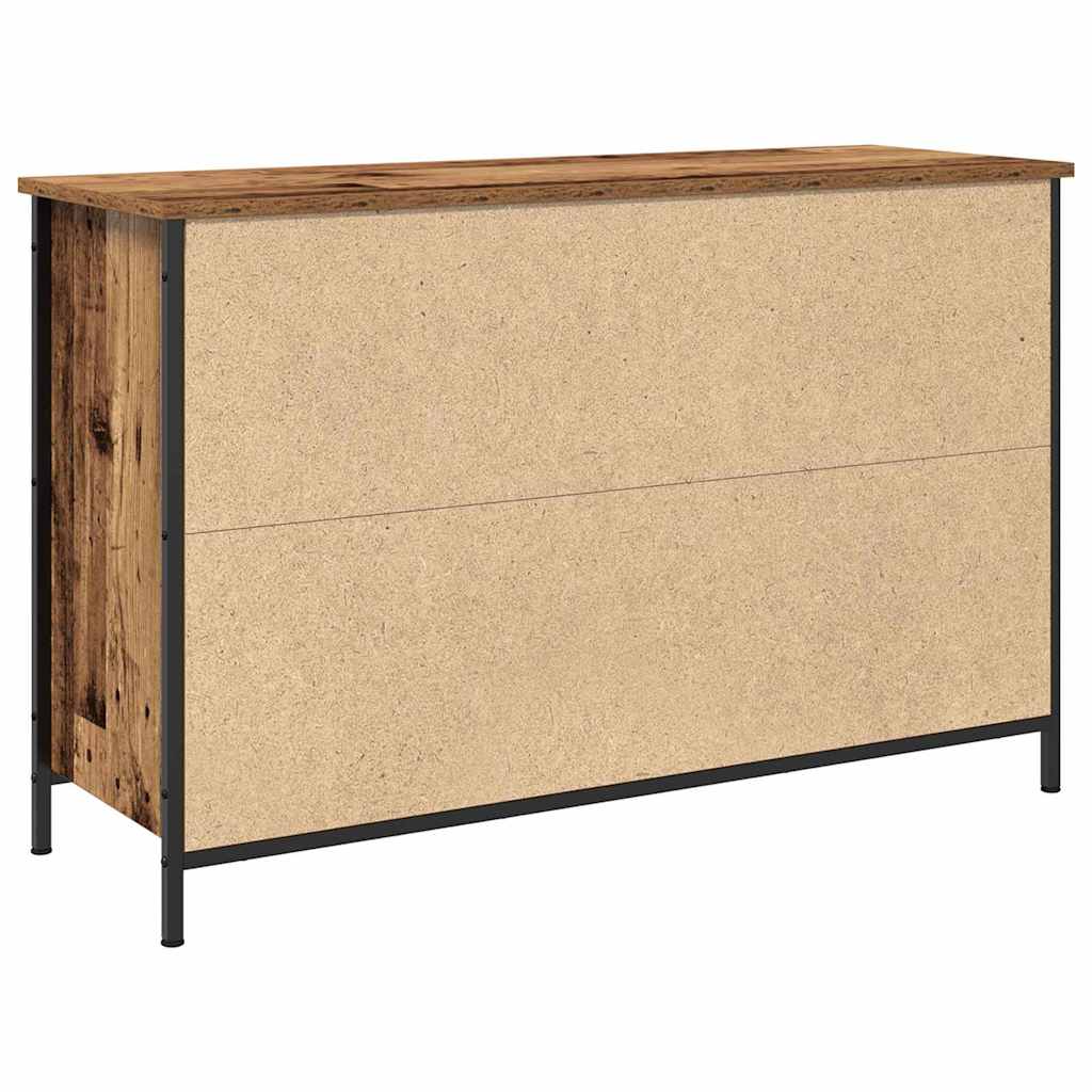 TV Cabinet Set Old Wood 101 x 35 x 65 cm Engineered Wood