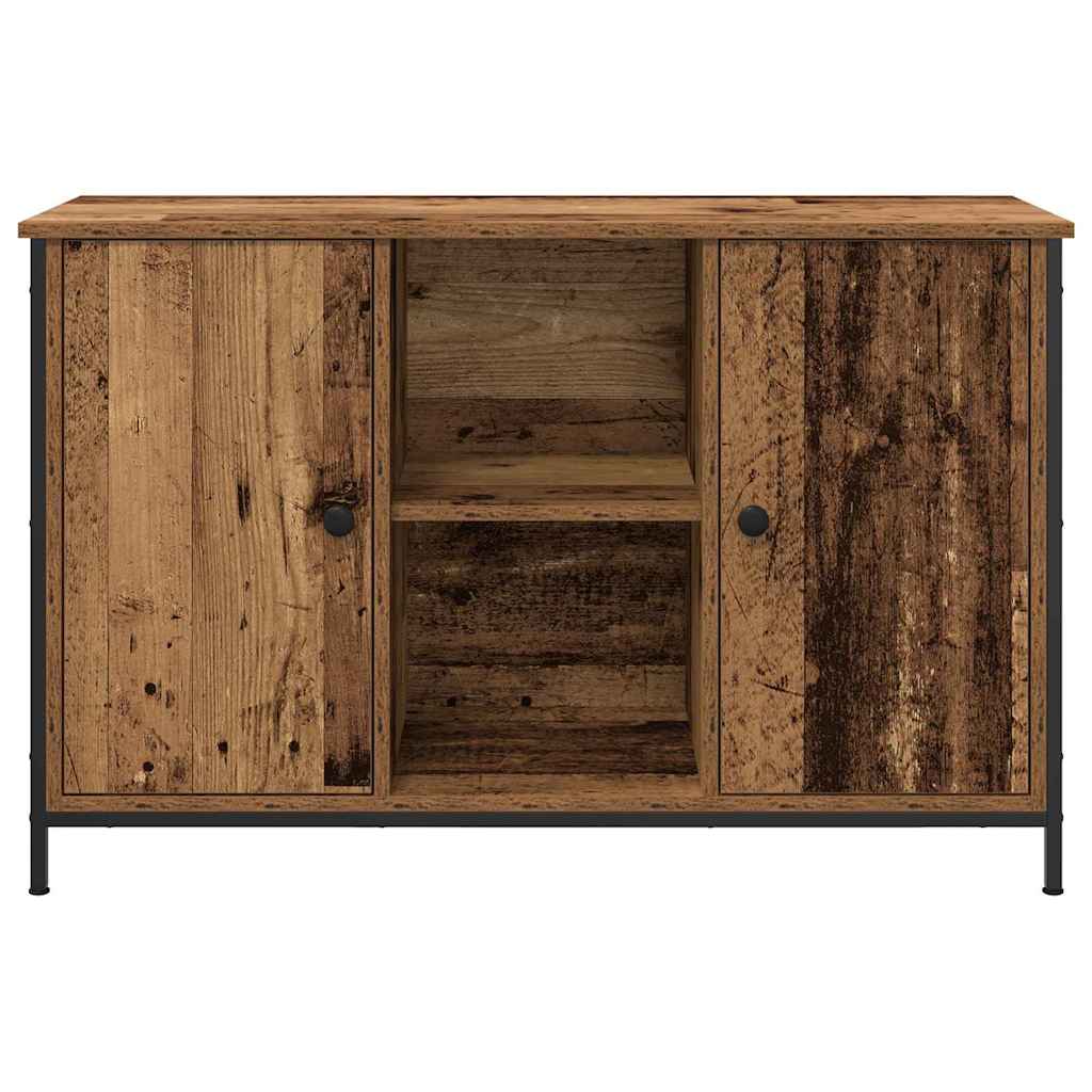 TV Cabinet Set Old Wood 101 x 35 x 65 cm Engineered Wood
