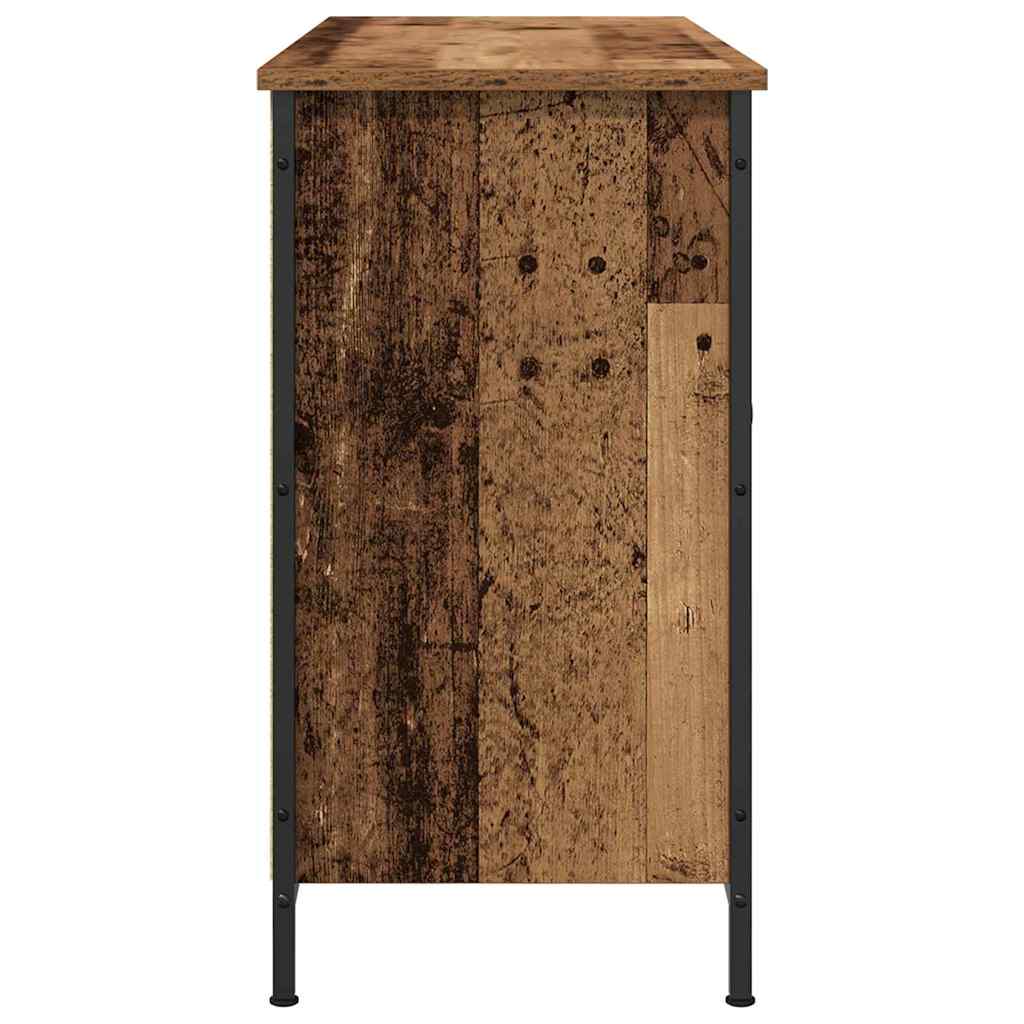 TV Cabinet Set Old Wood 101 x 35 x 65 cm Engineered Wood