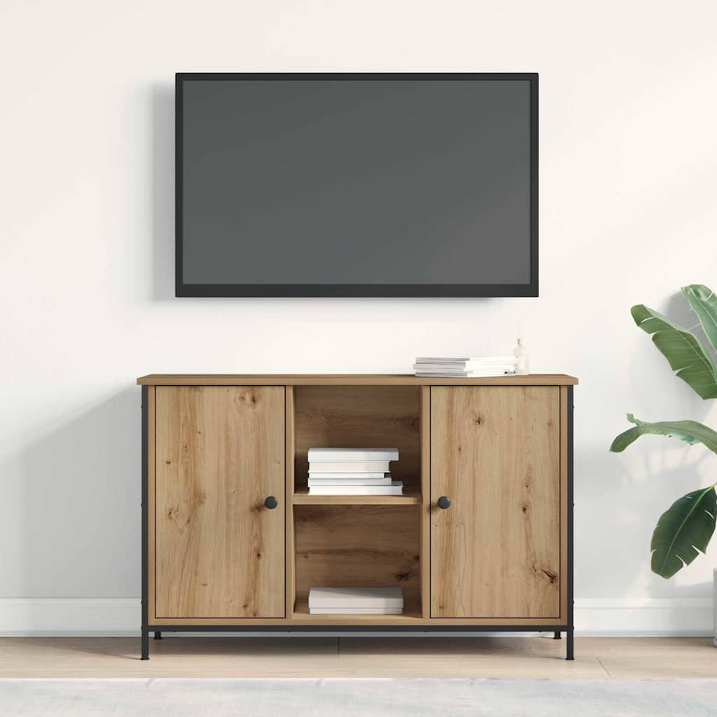 TV Cabinet Set Artisan Oak 101 x 35 x 65 cm Engineered Wood