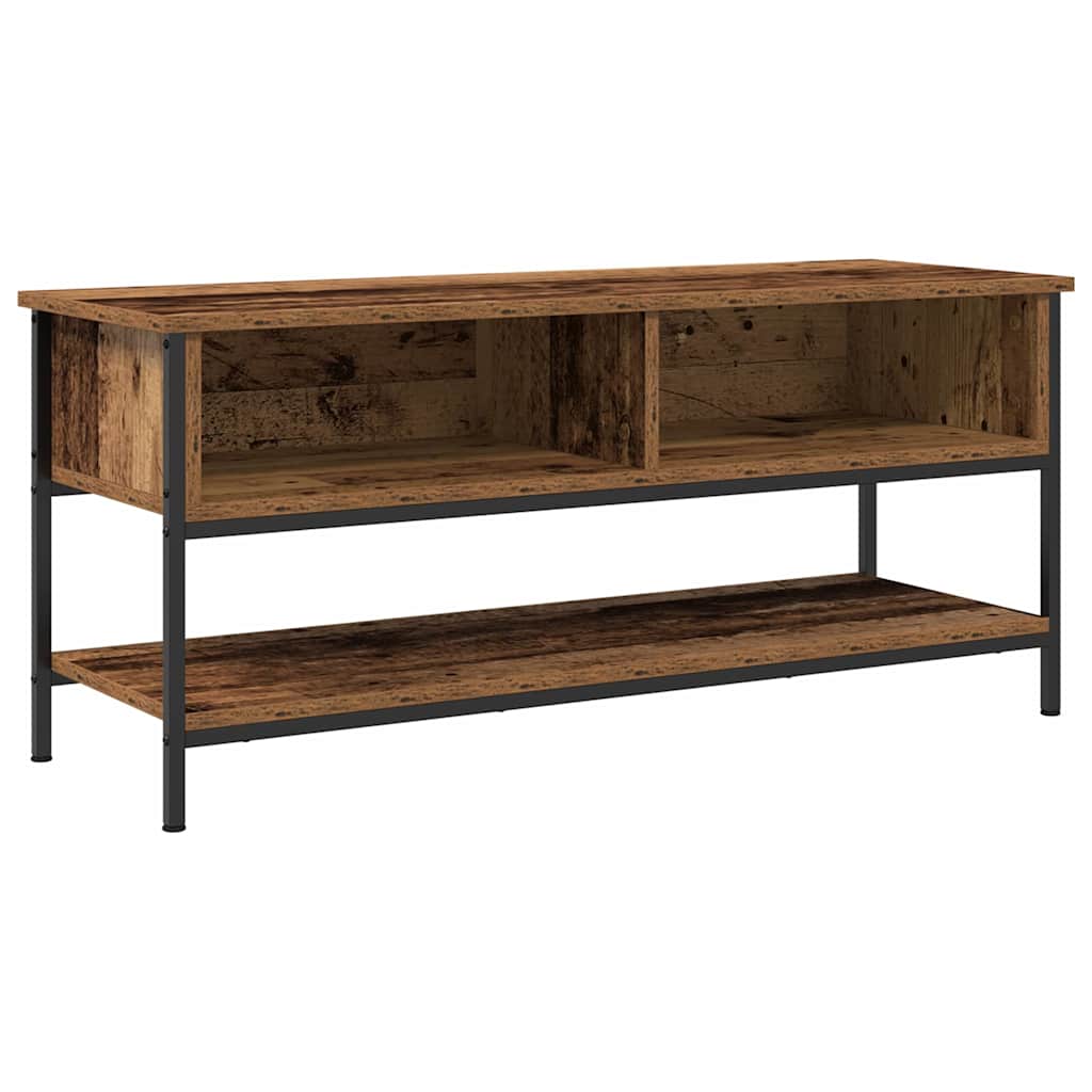 TV Cabinet Set Old Wood 100 x 35 x 45 cm Engineered Wood