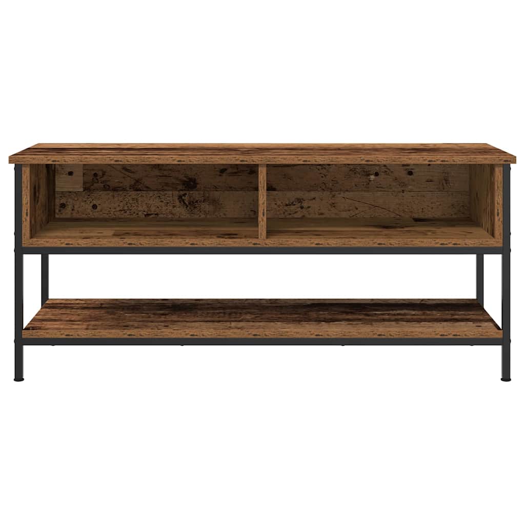 TV Cabinet Set Old Wood 100 x 35 x 45 cm Engineered Wood