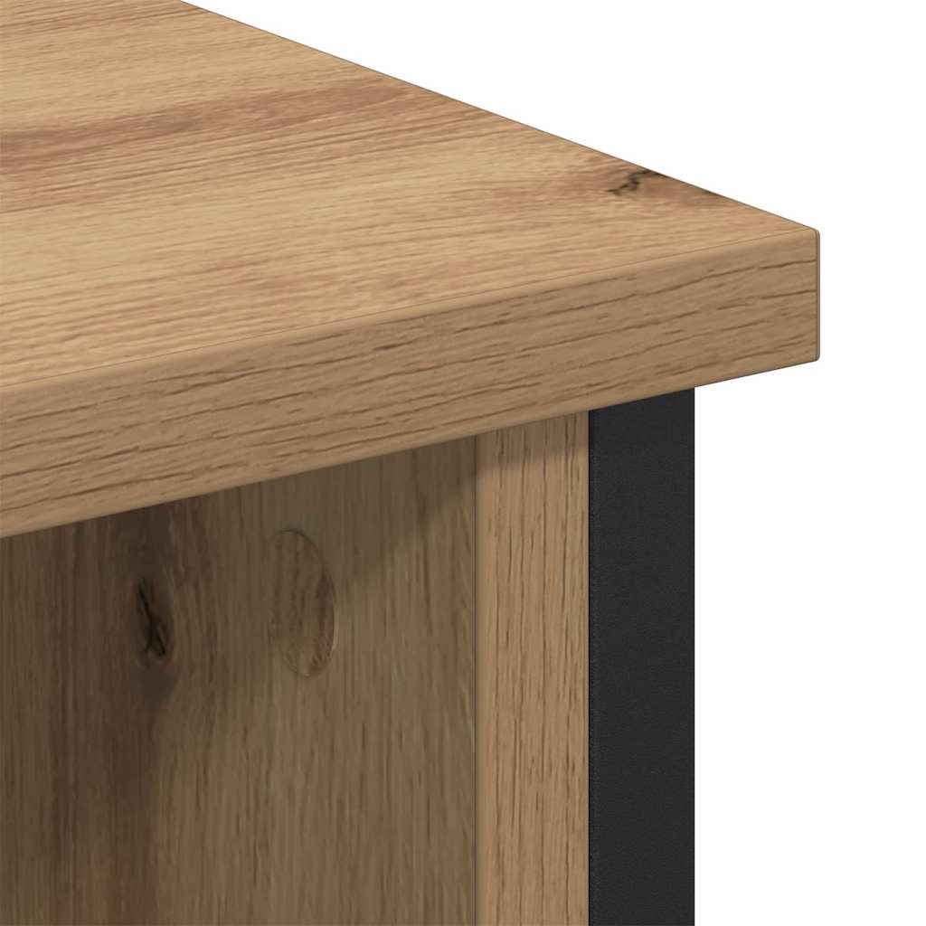 TV Cabinet Set 100 x 35 x 45 cm Artisan Oak Engineered Wood