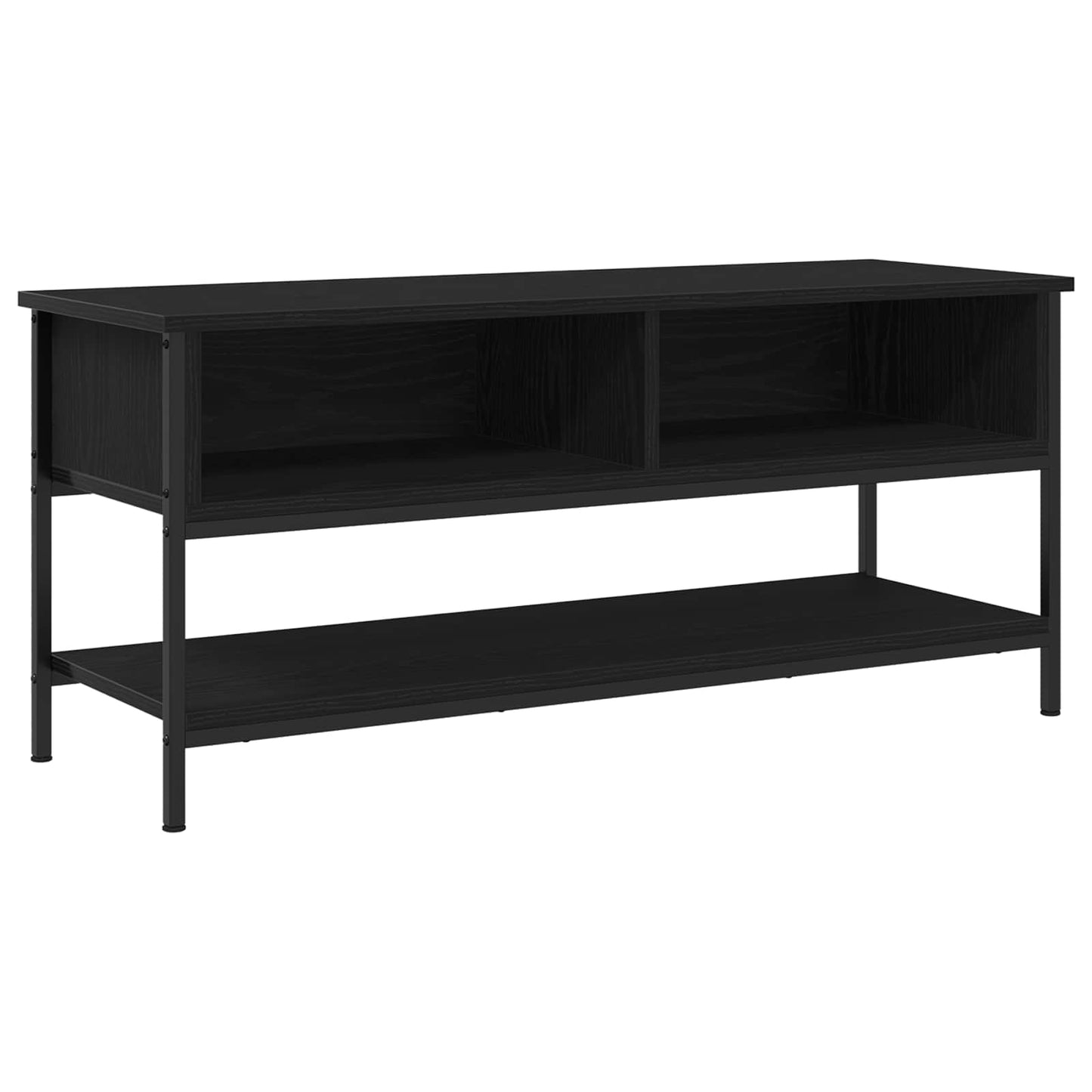 TV Cabinet Set Black Oak 100 x 35 x 45 cm Engineered Wood