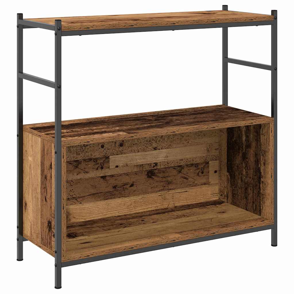 Bookshelf Smoked Oak 80 x 30 x 78.5 cm Engineered Wood