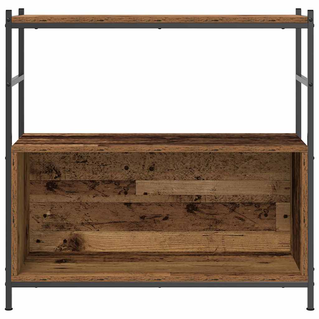 Bookshelf Smoked Oak 80 x 30 x 78.5 cm Engineered Wood