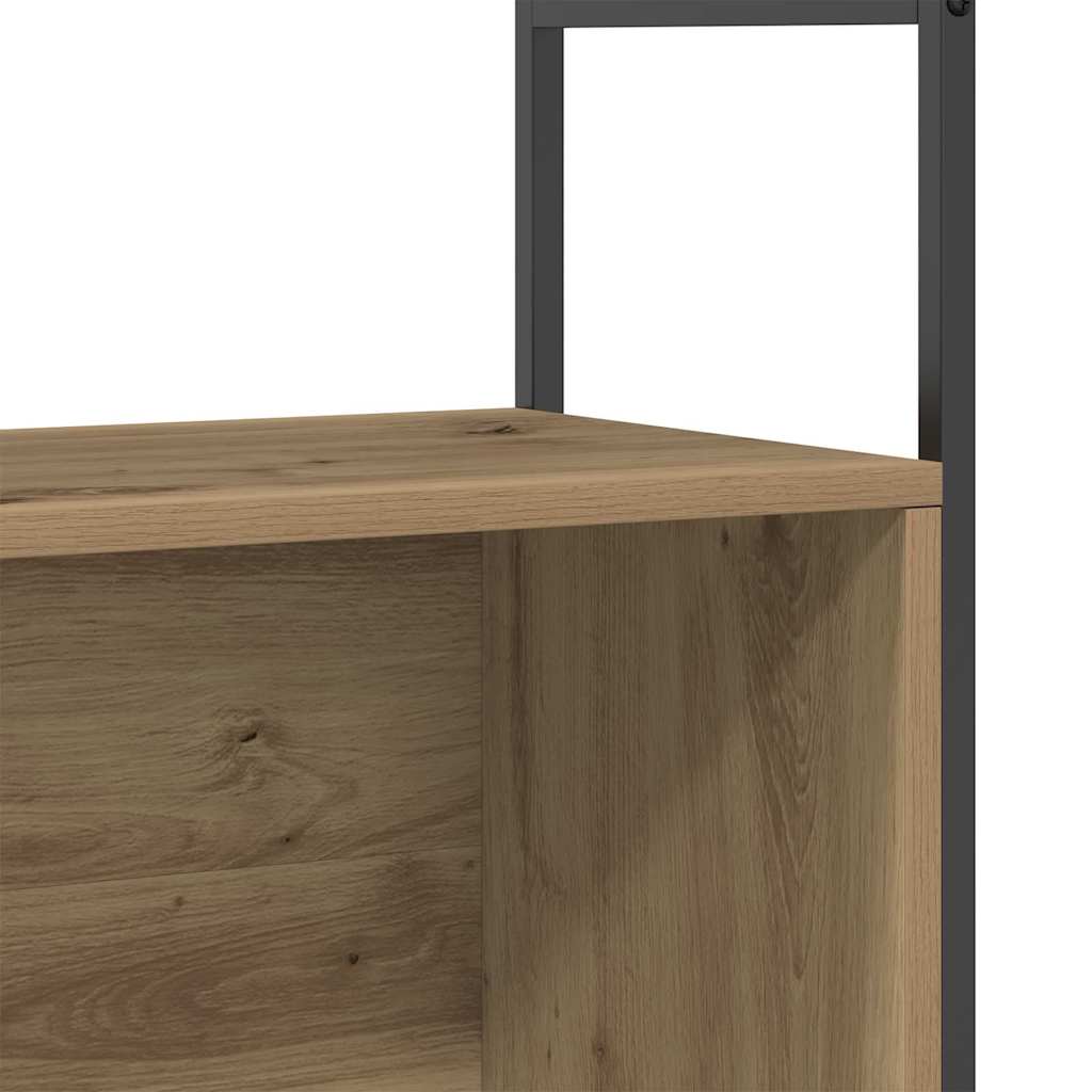 Bookshelf 80 x 30 x 78.5 cm Engineered Wood Artisan Oak