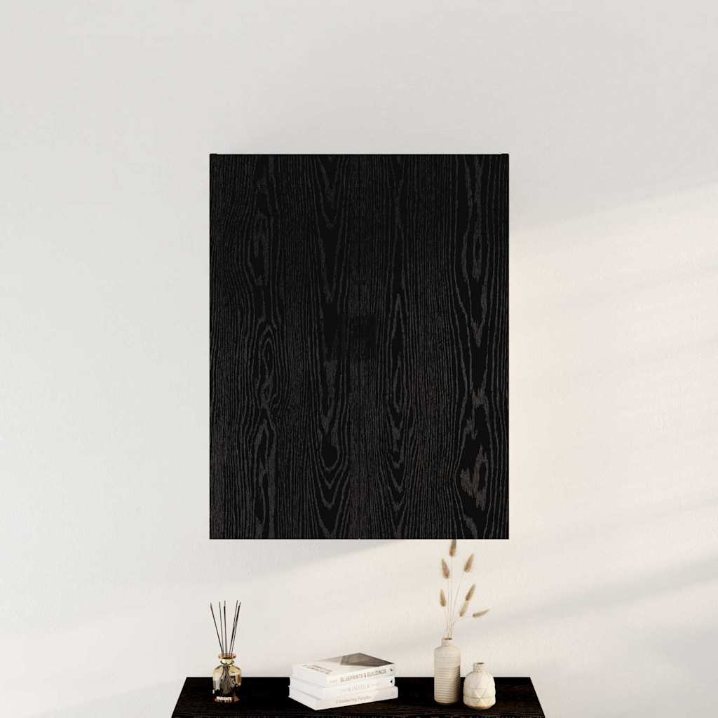 Wall-mounted Cabinet Black Oak 69.5 x 34 x 90 cm