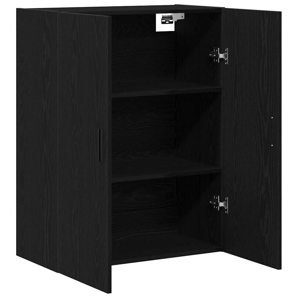 Wall-mounted Cabinet Black Oak 69.5 x 34 x 90 cm
