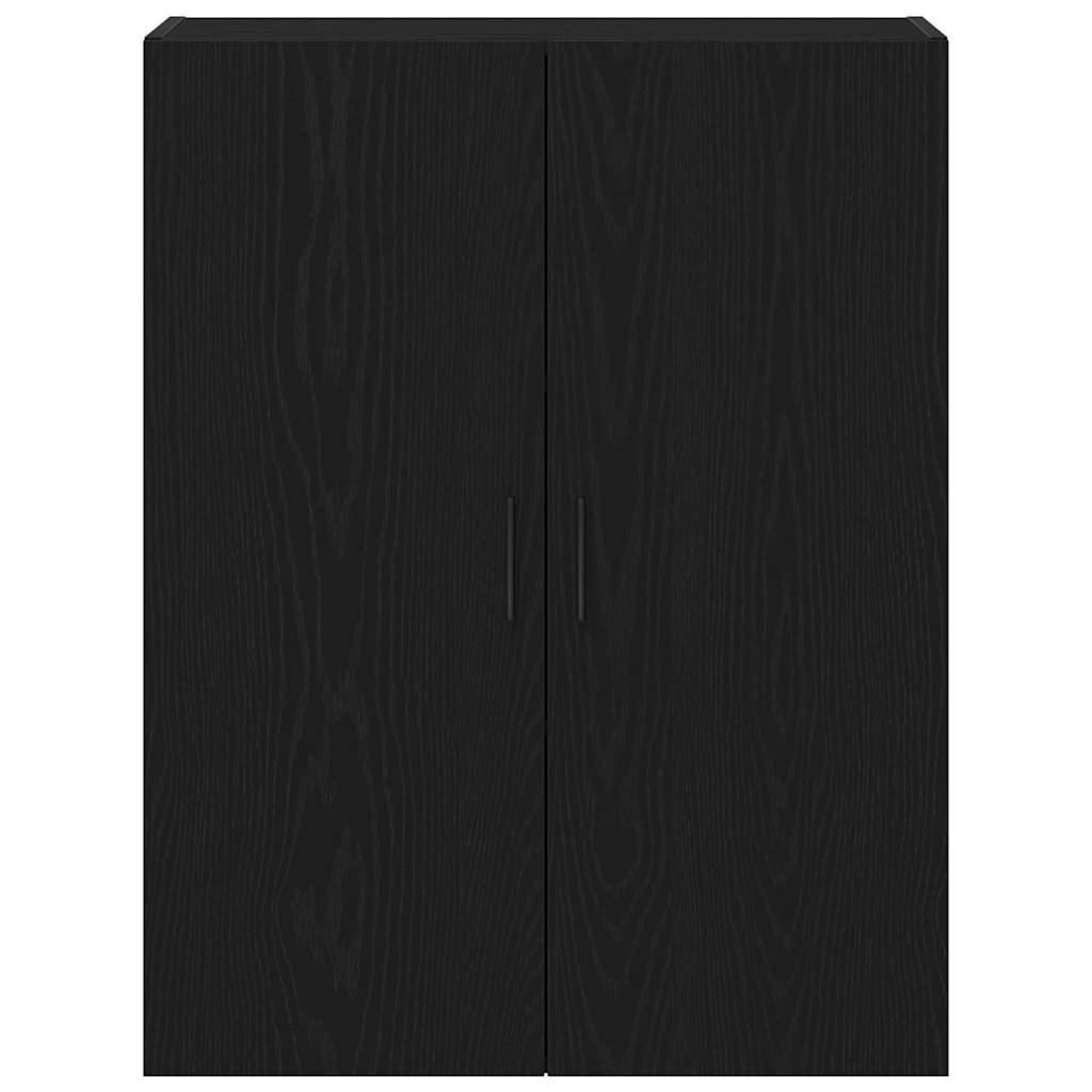 Wall-mounted Cabinet Black Oak 69.5 x 34 x 90 cm