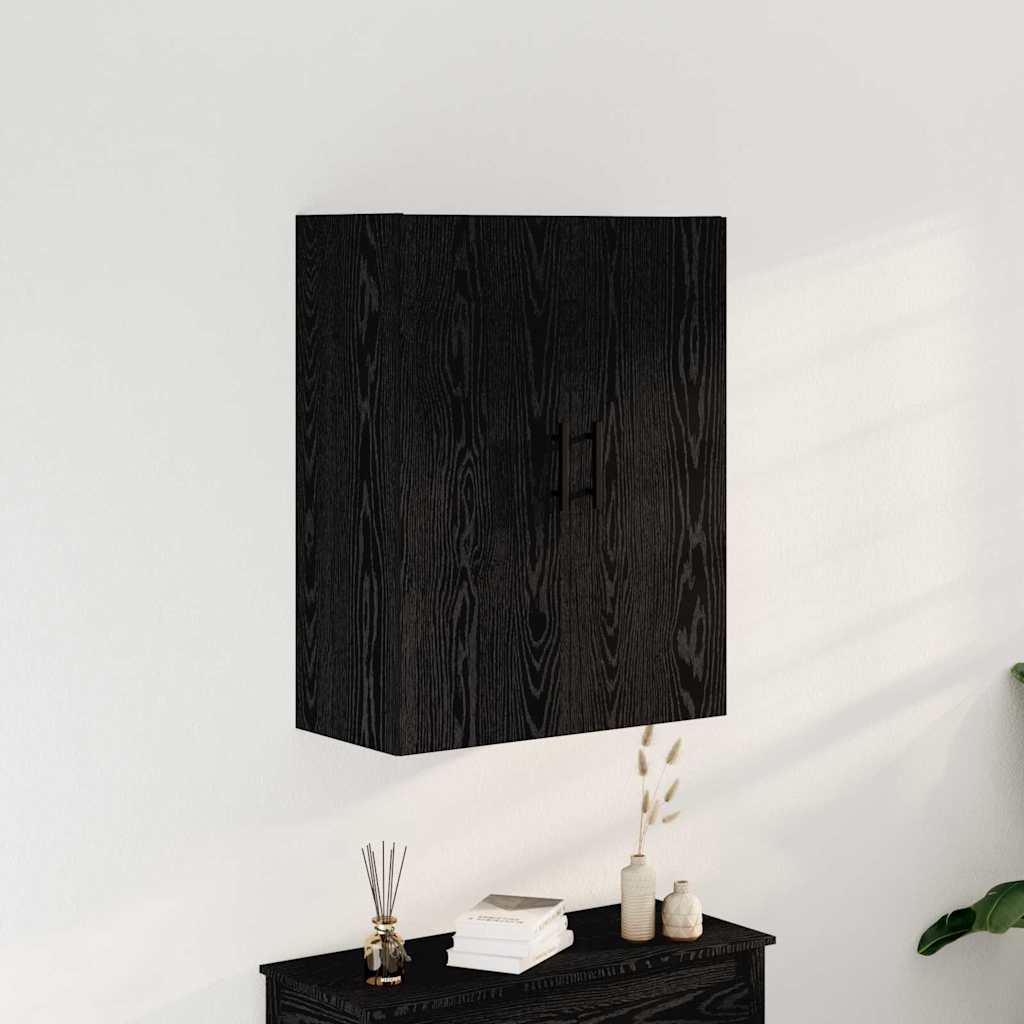 Wall-mounted Cabinet Black Oak 69.5 x 34 x 90 cm