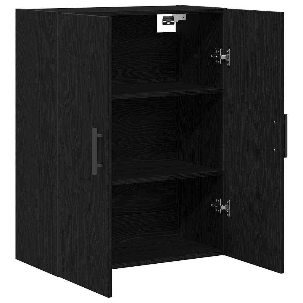Wall-mounted Cabinet Black Oak 69.5 x 34 x 90 cm
