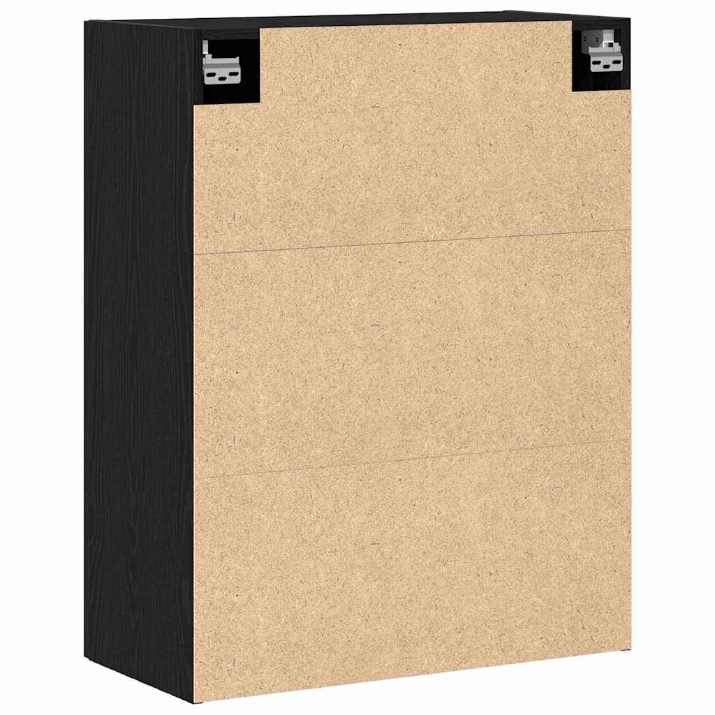 Wall-mounted Cabinet Black Oak 69.5 x 34 x 90 cm