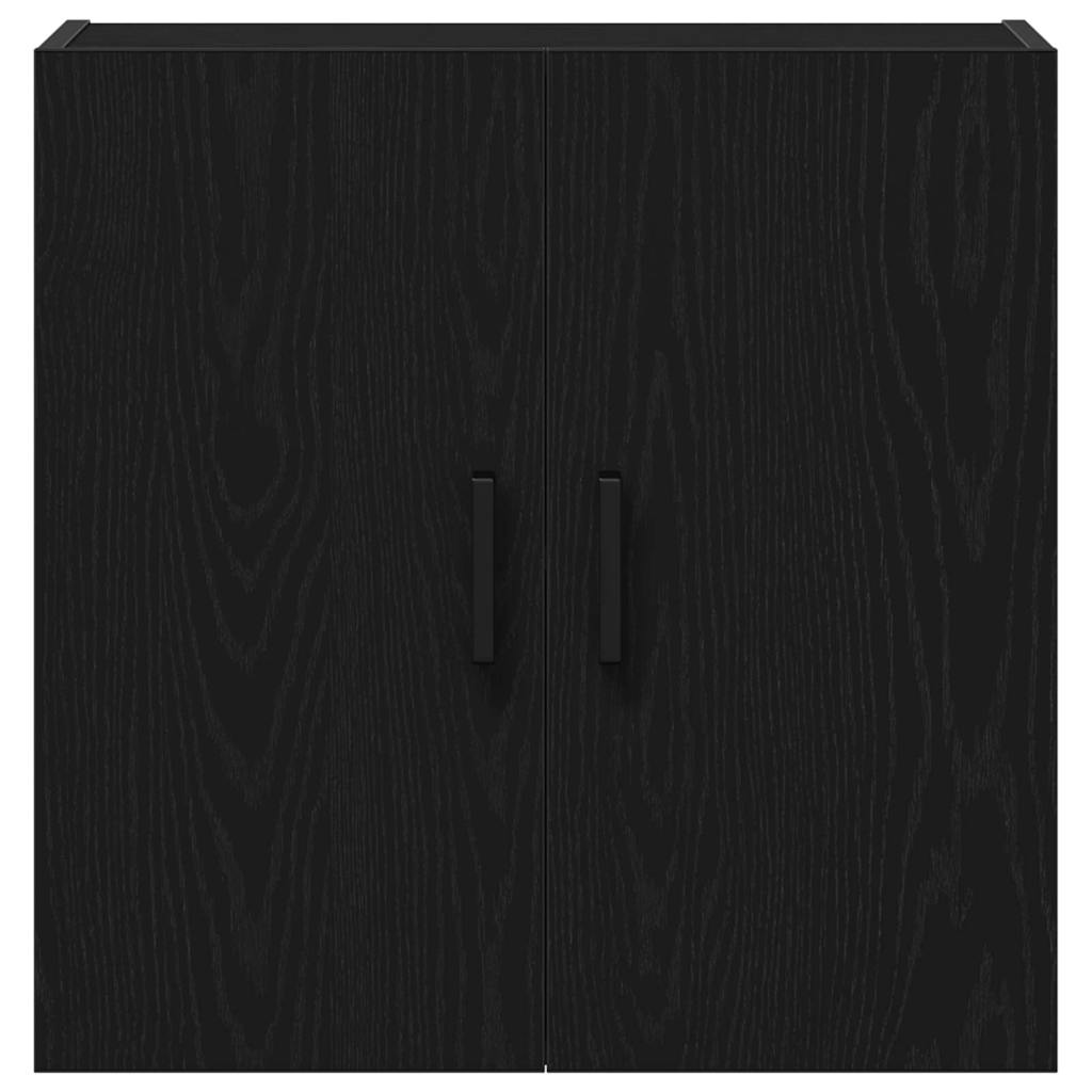 Wall-mounted Cabinet 60 x 31 x 60 cm Engineered Wood Black Oak