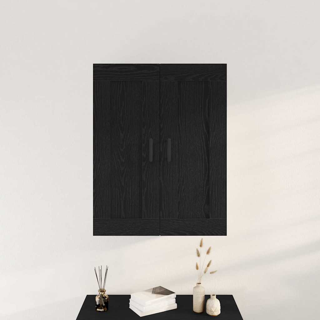 Wall-mounted Cabinet Black Oak 69.5 x 34 x 90 cm